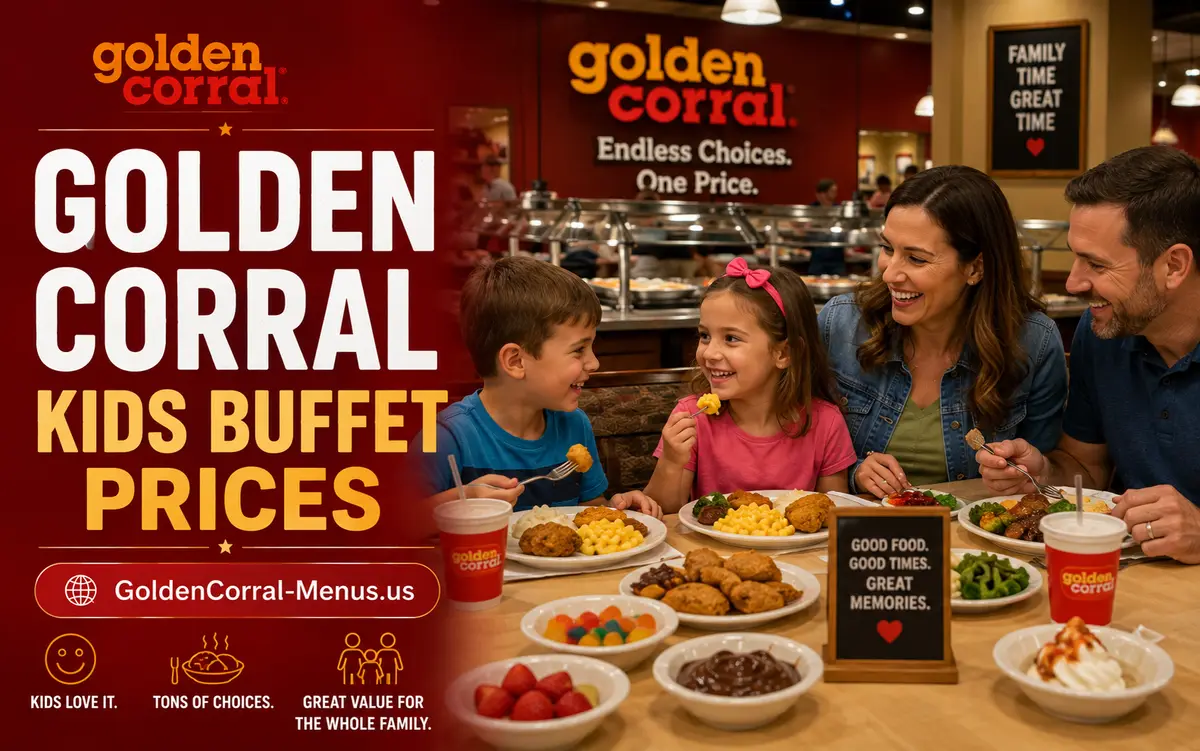 golden corral kids buffet prices