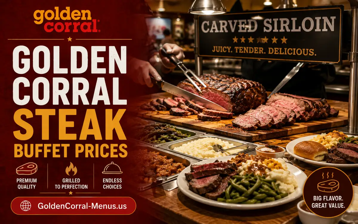 golden corral steak buffet